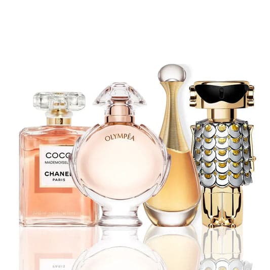 Chanel Set 4 Parfumuri | Coco Chanel + J'Adore + Olympea + Paco Rabanne Fame 100 ml