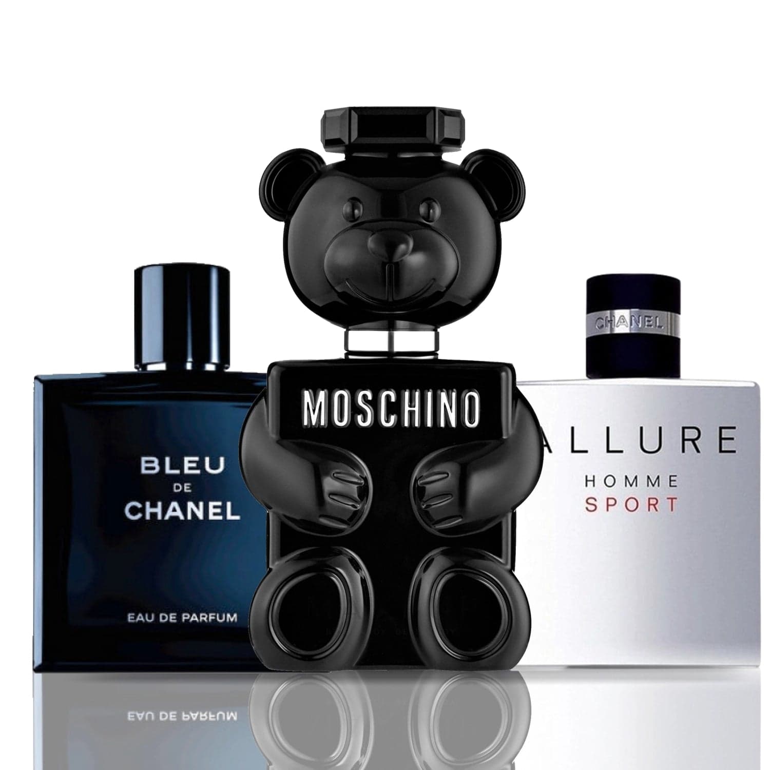 Chanel Set 3 Parfumuri | Moschino Toy Boy + Bleu de Chanel + Allure Homme Sport 100 ml