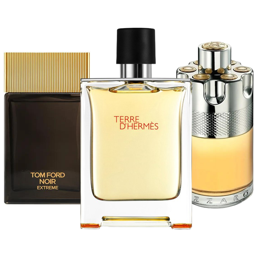 Tom Ford Set 3 Parfumuri | Terre de’Hermes, Azzaro Wanted, Tom Ford Noir Extreme 100 ml
