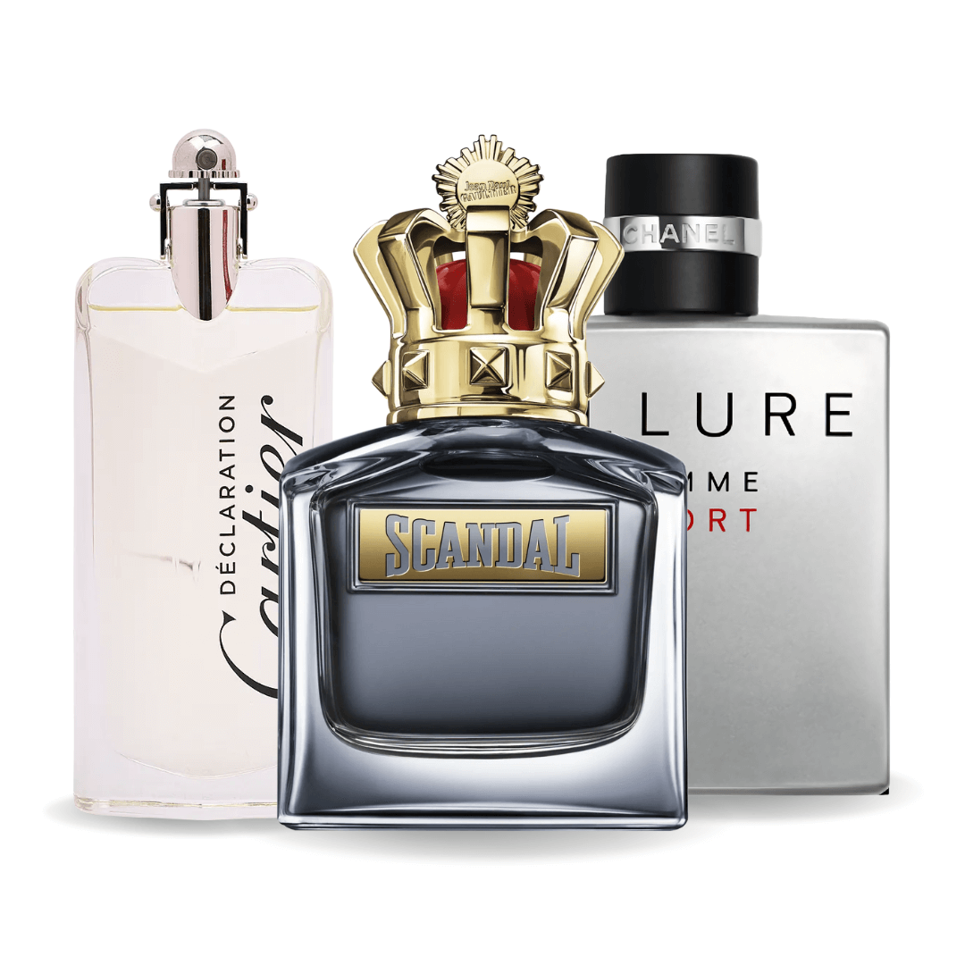 Jean Paul Gaultier Set 3 Parfumuri | Allure Homme Sports, Jean Paul Gaultier Scandal, Cartier Declaration 100 ml